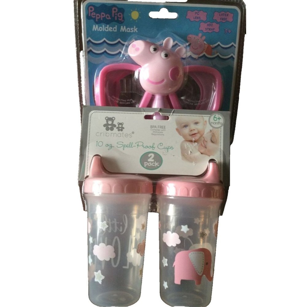Baby  Cups  and Peppa Pig  glasses